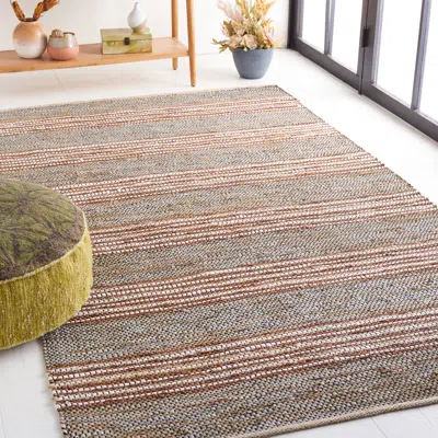 Safavieh Vintage Leather Hand Made Area Rug, Beige / Natural Bohemian Style