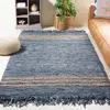 Safavieh Vintage Leather Hand Made Area Rug, Grey / Beige Bohemian Style