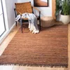 Safavieh Vintage Leather Hand Made Area Rug, Light Brown Contemporary Style