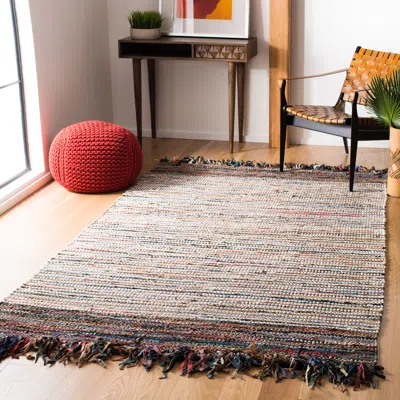 Safavieh Vintage Leather Hand Made Area Rug, Multi Bohemian Style In Brown