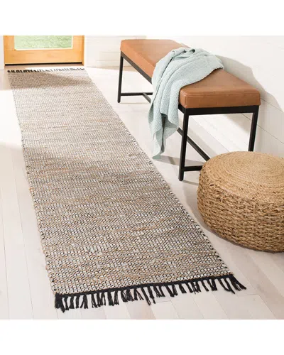 Safavieh Vintage Leather Rug In Brown