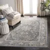Safavieh Vintage Machine Made Area Rug, Blue Traditional Style In Gray