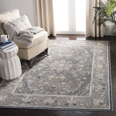 Safavieh Vintage Machine Made Area Rug, Blue Traditional Style