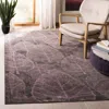 Safavieh Vintage Machine Made Area Rug, Charcoal / Multi Contemporary Style In Pink