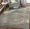 Safavieh Vintage Machine Made Area Rug, Grey / Multi Traditional Style In Green