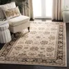 Safavieh Vintage Machine Made Area Rug, Ivory / Brown Traditional Style Easy Care In Neutral