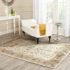 Safavieh Vintage Machine Made Area Rug, Stone / Caramel Traditional Style