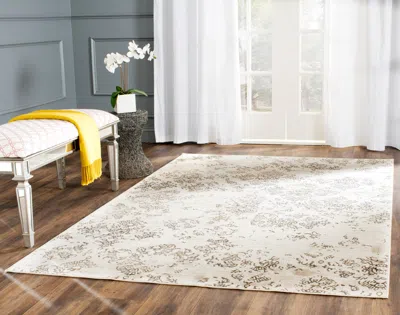 Safavieh Vintage Machine Made Area Rug, Stone Traditional Style In Neutral