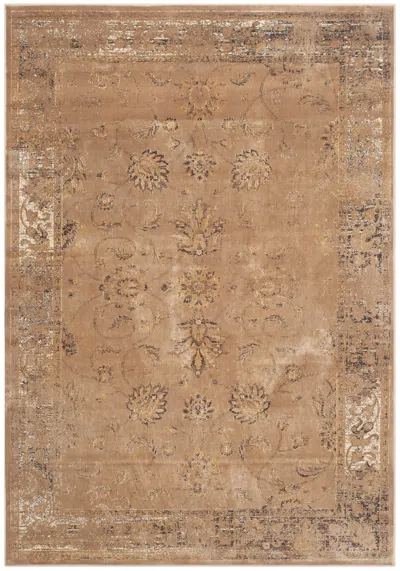 Safavieh Vintage Machine Made Area Rug, Taupe Traditional Style