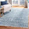 Safavieh Vintage Persian Machine Made Area Rug, Blue / Ivory Traditional Style In Blue