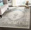 Safavieh Vintage Persian Machine Made Area Rug, Grey / Blue Traditional Style In Neutral