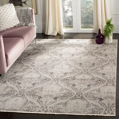 Safavieh Vintage Persian Machine Made Area Rug, Grey / Charcoal Traditional Style
