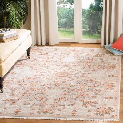 Safavieh Vintage Persian Machine Made Area Rug, Grey / Multi Traditional Style