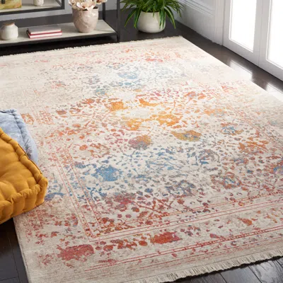 Safavieh Vintage Persian Machine Made Area Rug, Light Grey / Multi Transitional Style