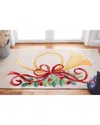 Safavieh Vintage Posters Tinsel Trumpet Hand Tufted Wool Rug In Multi