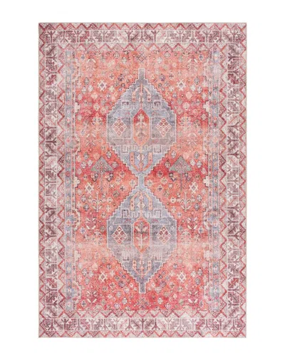 Safavieh Vintage Serapi Polyester Chenille Rug In Red