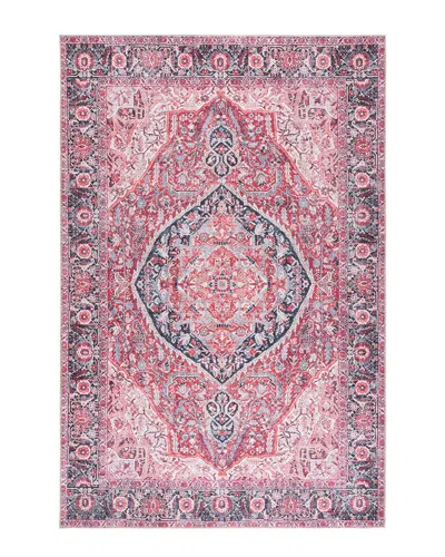 Safavieh Vintage Serapi Polyester Chenille Rug In Pink