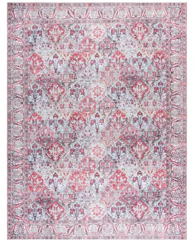 Safavieh Vintage Serapi Polyester Chenille Rug In Red
