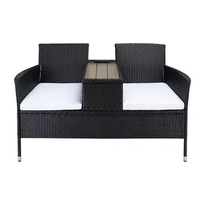 Safavieh Viora Loveseat In Black