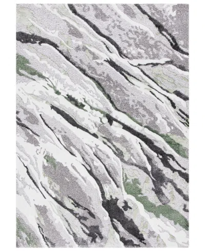 Safavieh Vision Vsn606p 5'3"x7'7" Area Rug In Gray