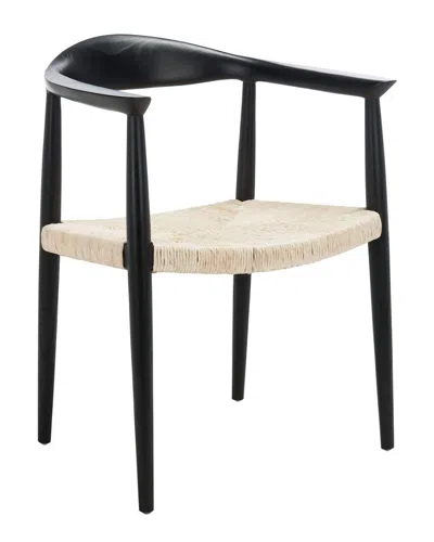 Safavieh Volta Foc Twist Accent Chair In Black
