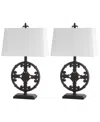 Safavieh Waylon Set Of 2 Table Lamp In Black