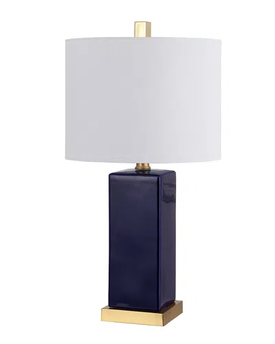 Safavieh Wendi 23in Table Lamp In Blue