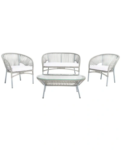 Safavieh Werner 4pc Living Set In Grey