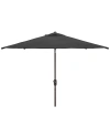 Safavieh Wesler 7.5ft Square Umbrella In Black