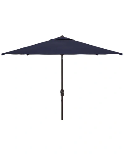 Safavieh Wesler 7.5ft Square Umbrella In Blue