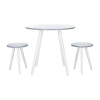 Safavieh Whitman Dining Set 3-pc. Round Dining Set In Gray