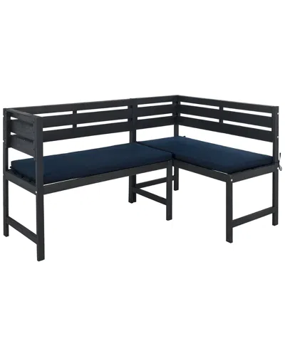 Safavieh Wilton Balcony Corner Lounge Set In Grey