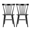 Safavieh Winona Dining Room Collection 2-pc. Dining Chair In Black