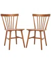 Safavieh Winona Spindle Dining Chair In Brown