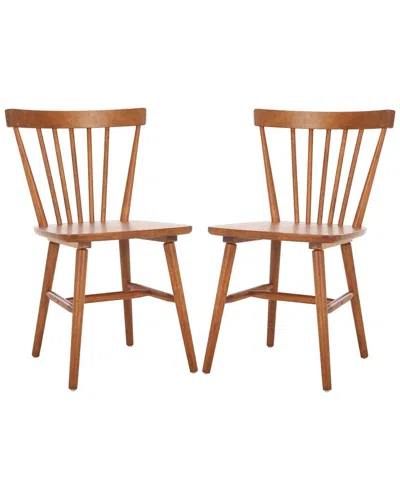 Safavieh Winona Spindle Dining Chair In Brown