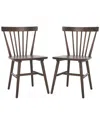 Safavieh Winona Spindle Dining Chair In Brown