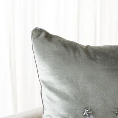 Safavieh Winter Tree Pillow In Green