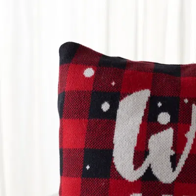 Safavieh Wish Pillow In Red