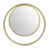 Safavieh Wonder Wall Mount Round Wall Mirror In Yellow