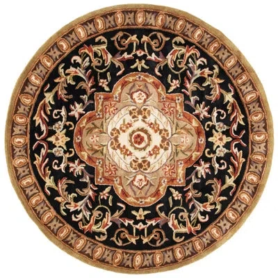 Safavieh Wool Rug In Black