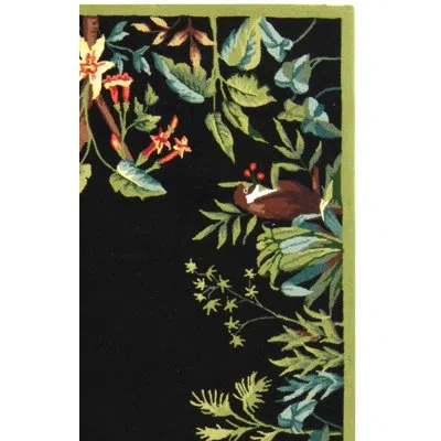 Safavieh Wool Rug In Black