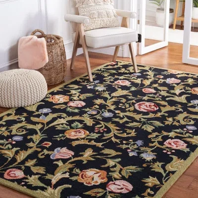 Safavieh Wool Rug In Black