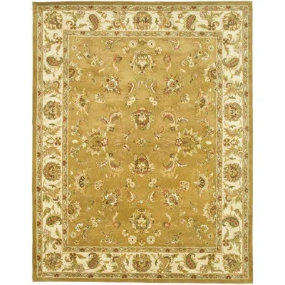 Safavieh Wool Rug In Yellow