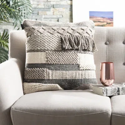 Safavieh Wool Throw Pillow Cover & Insert