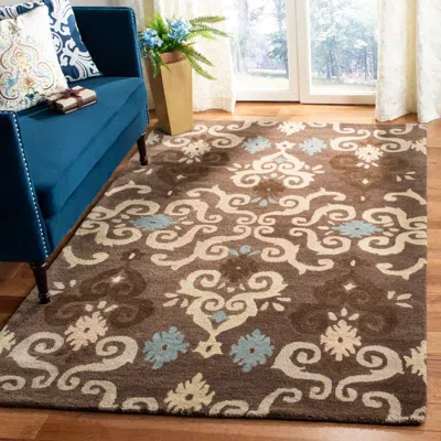 Safavieh Wyndam Area Rug, Brown / Multi Transitional Style