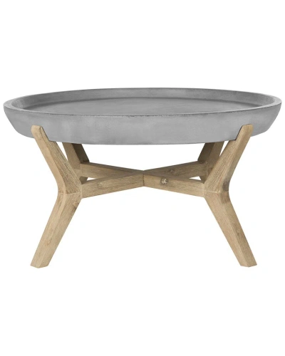 Safavieh Wynn Indoor/outdoor Coffee Table In Grey