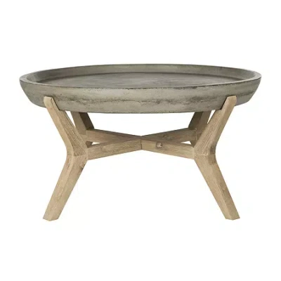 Safavieh Wynn Weather Resistant Patio Coffee Table In Gray