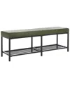 Safavieh Yomi 2-rail Shelf Bench