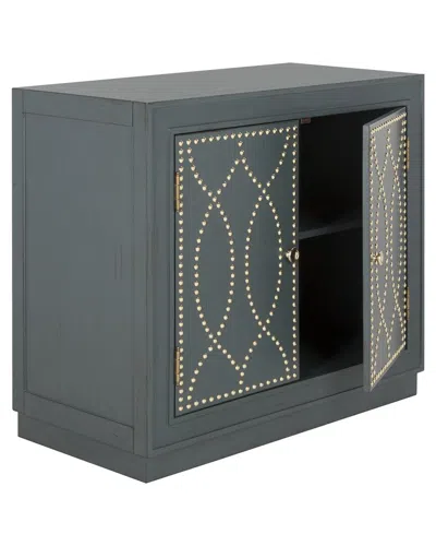 Safavieh Yuna 2 Door Chest In Teal