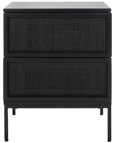 Safavieh Zadie 2-drawer Rattan Nightstand